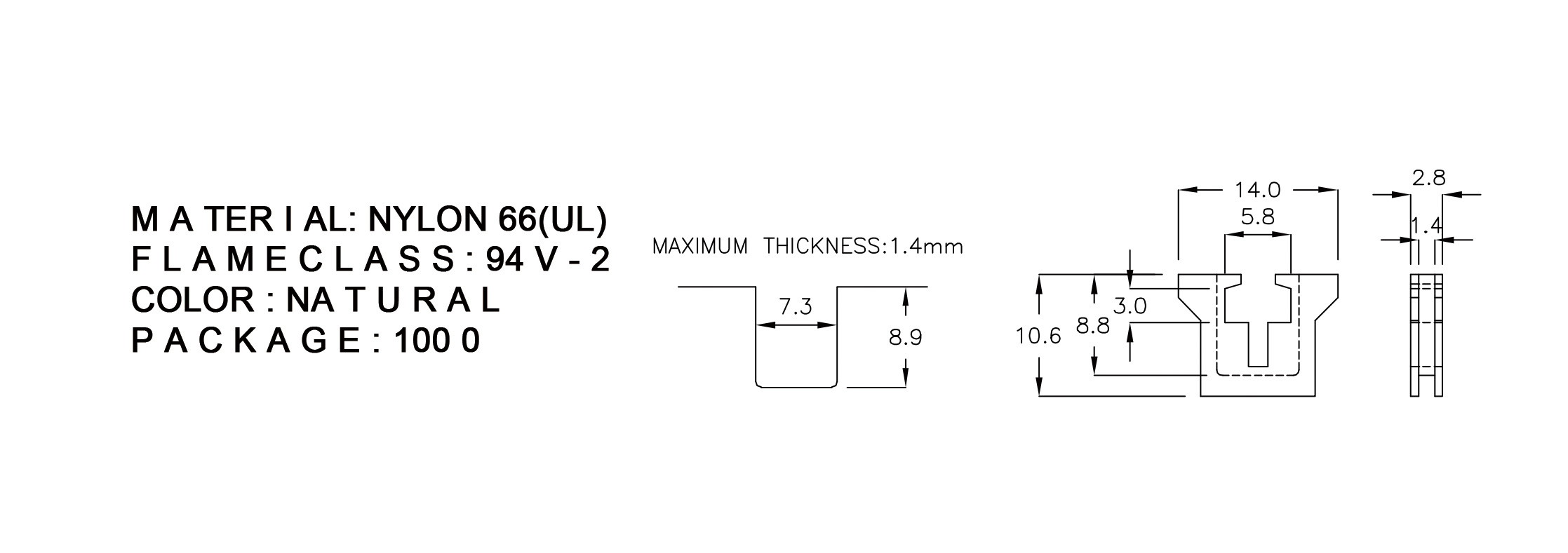 Snap Bushings DS-7